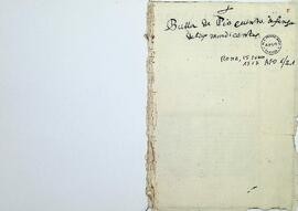 Bula de Pío V en defensa de los religiosos mendicantes